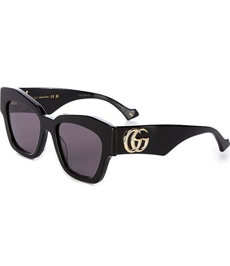 gucci cat eye sunglasses with stars|gucci 55mm cat eye sunglasses.